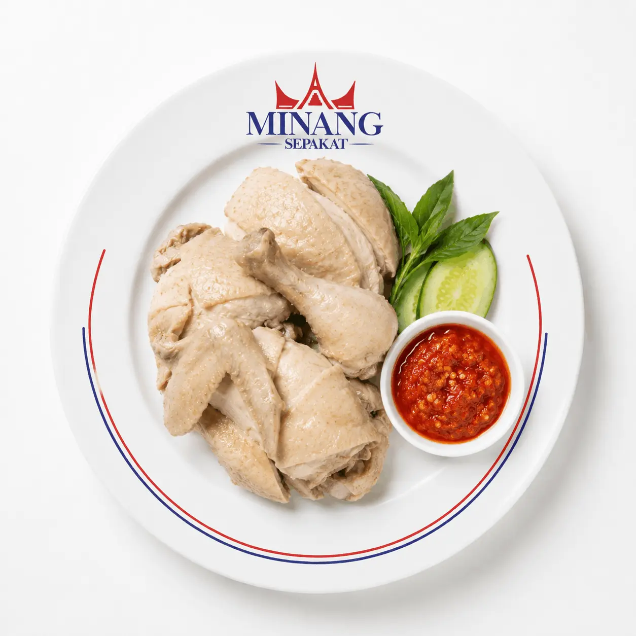 Ayam pop khas masakan Padang